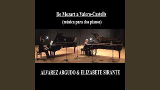 Kadr z teledysku Sonata, KV 448: I. Allegro tekst piosenki Miguel Álvarez-Argudo & Elizabete Sirante
