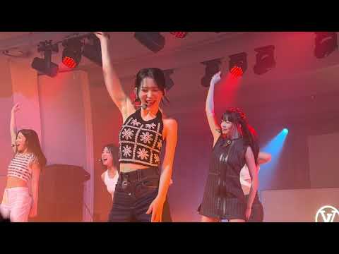 LE SSERAFIM: no celestial  performing at Louis Vuitton pre-fall show