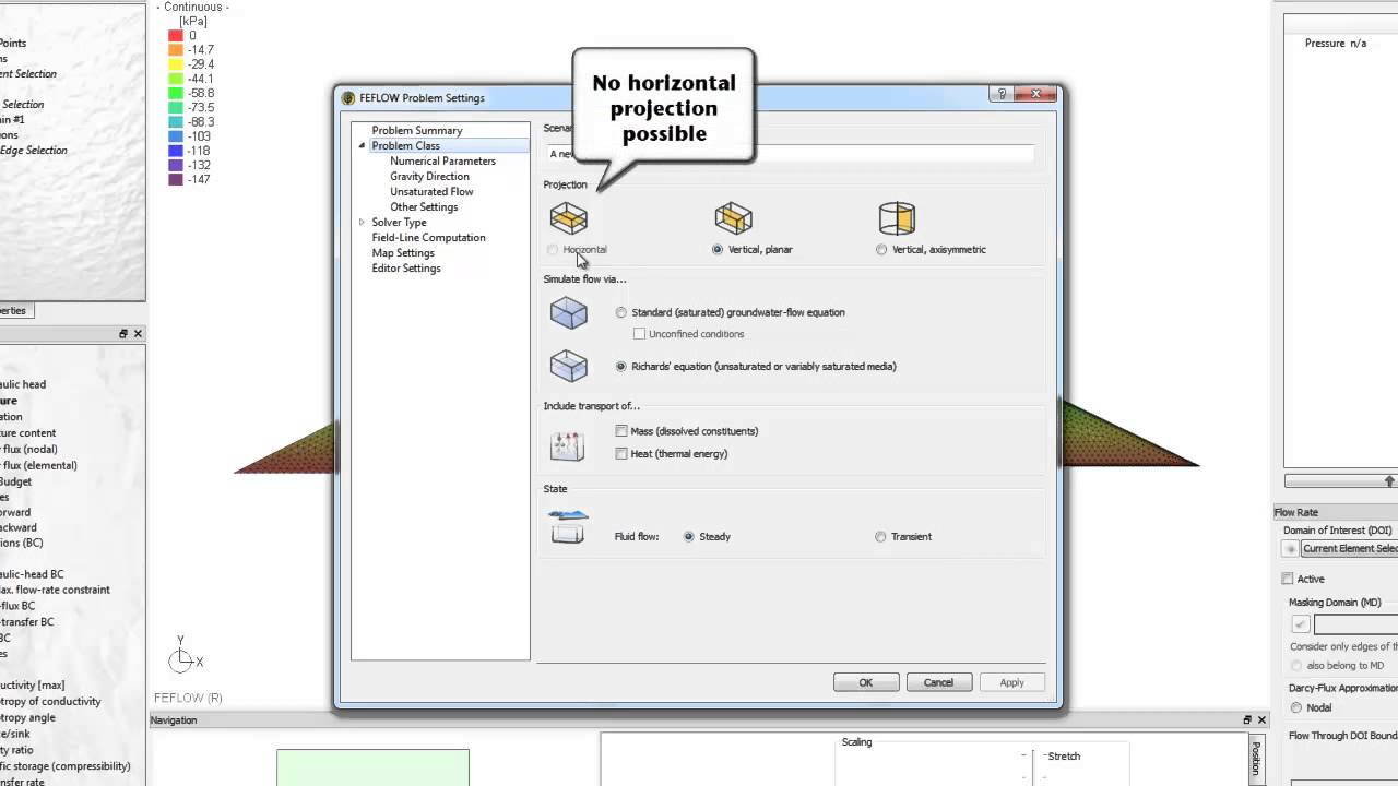 FEFLOW Tutorial - Unsaturated Simulation