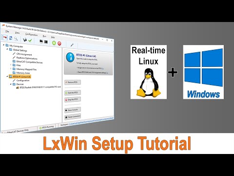 acontis LxWin Tutorial: Real-time Linux and Windows together on the same hardware