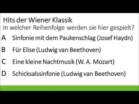 4 Hits der Wiener Klassik