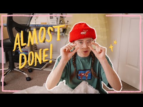 the wedding is in TWO WEEKS (sewing my wedding dress - part 7)