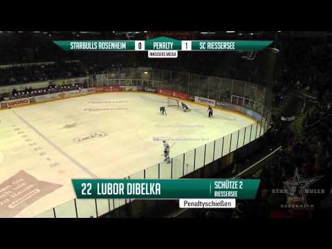 DEL2: 19.01.2014 - Starbulls Rosenheim vs. SC Riessersee 1:2 (n.P.)