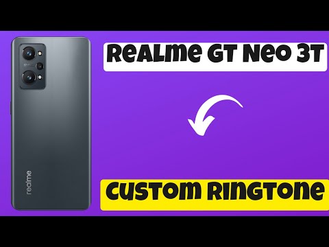 Realme GT Neo 3T Set Custom Ringtone || Realme GT Neo 3T   Ringtone Change