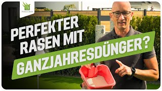 🌱 Funktioniert ein Ganzjahresdünger bei schönem, dichten Rasen? 🌱
