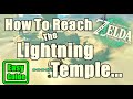 How To Find The Lightning Temple Riju Of Gerudo Town Zelda Tears Of The Kingdom
