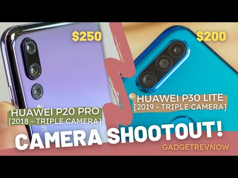 Huawei P20 Pro vs Huawei P30 Lite! EMUI 10 showdown in 2021! Who will win?