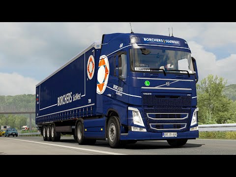 ETS2 1.35 Volvo FH 2012 Dortmund - Erfurt