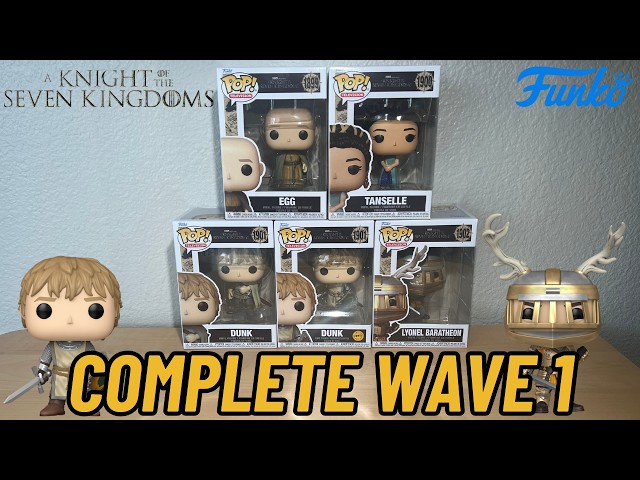 Vídeo relacionado con Funko Pop! Television: A Knight of The Seven Kingdoms - Dunk - 1 in 6 Chance of Receiving The Rare Chase Variant - Styles Vary - Figura de Vinilo Coleccionable - Idea de Regalo - Mercancía Oficial