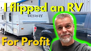 I Flipped an RV for Profit 👑 RESELLING on Facebook Marketplace & Offer Up