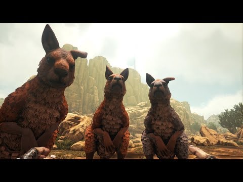 Ark Survival Evolved! Procoptodon Taming+Breeding/imprint (Duo) | [Scorched Earth Ep2]