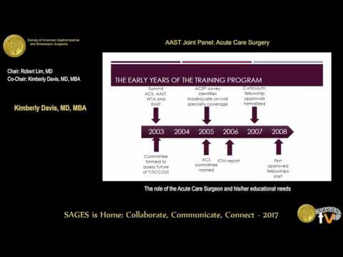 Acute care surgery: The fellow's educational needs