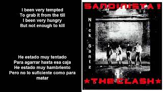 The Clash -Somebody got murdered (Lyrics) (Subtitulos en español)