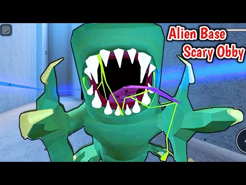 Roblox Escape The Alien Base Scary Obby New Game Full Gameplay / Walkthrough