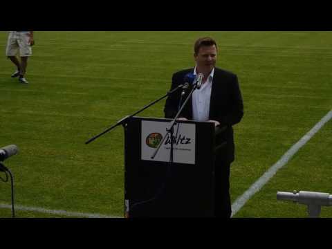 Fc Wiltz 71  Inauguration Michael Schenk terrain Football am Petz