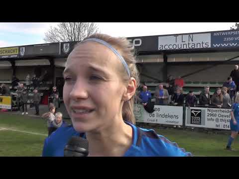 Sara Blondeel na KVV Vosselaar - Loenhout SK op 07.03.2020