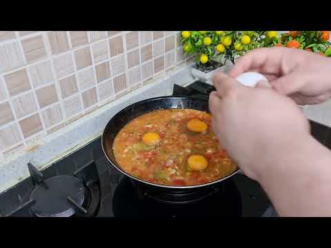 MENEMEN NASIL YAPILIR - SOĞANLI MENEMEN TARİFİ -EN GÜZEL KAHVALTILIK