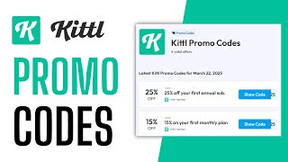 Kittl Promo Codes & Discounts (25% OFF)