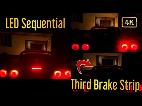 LED Third Brake Light Strip | Full Install | Any Car ! | Easy ! | Link w Discount Code !