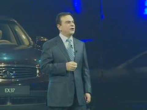 The Infiniti European launch show, Geneva