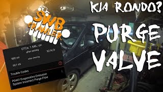 2008 Kia Rondo Evap Purge Valve install - P0441