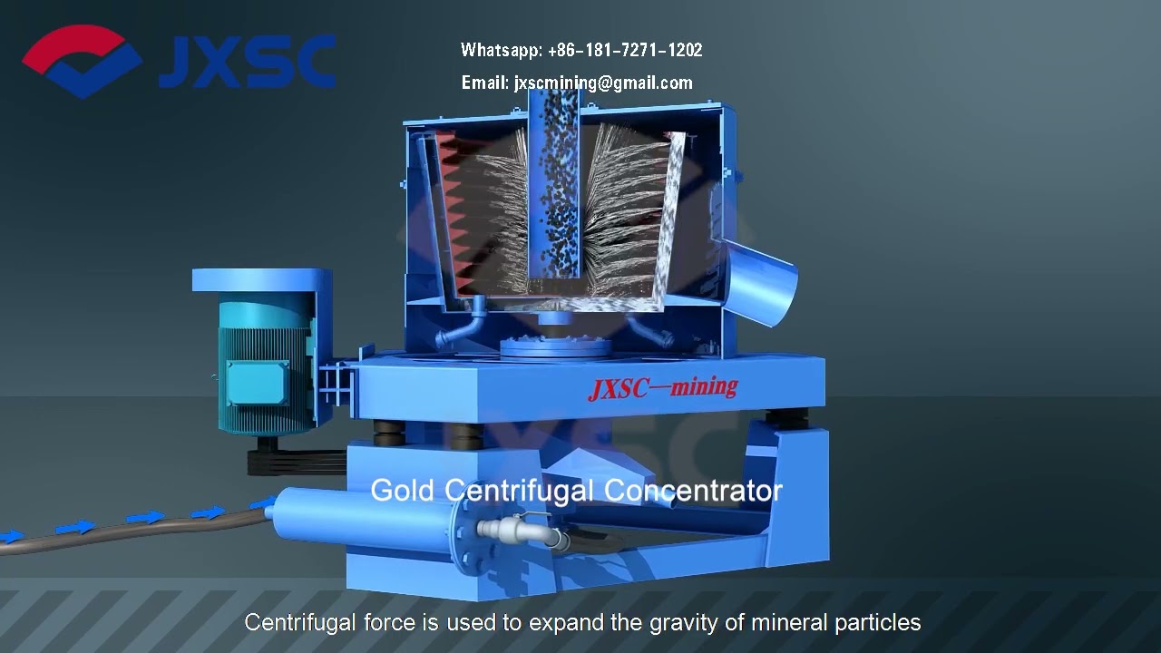 Gold Centrifugal Concentrators, Ideal To Process Gold
