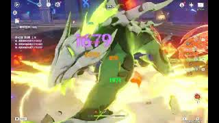 [原神] 3.6深淵 (04/16) 班香皇砂/爺行忍北