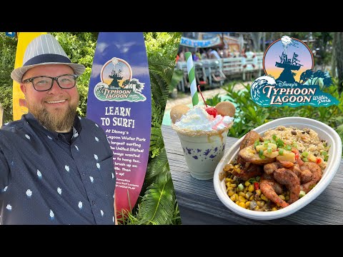 Disney's Typhoon Lagoon Water Park 2022 | The BEST Food Spots & Water Rides | Walt Disney World