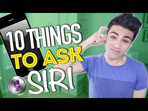 10 THINGS TO ASK SIRI When You're Bored | Daniel Coz Video