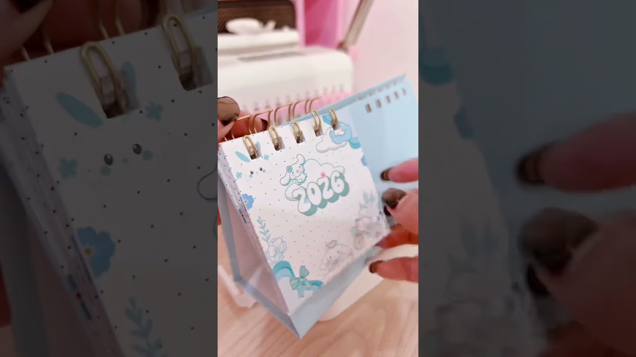 Plan your days with a little help from Cinnamoroll 2026 mini calendar w remaining months of 2025☁️🥰