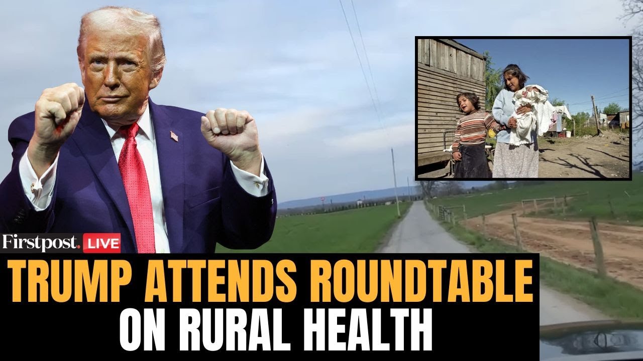 Trump LIVE: US President Donald Trump Attends Roundtable on America's Rural Health