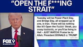 Trump's new Iran ultimatum: Open Strait of Hormuz or face attacks