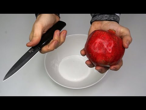 How To Peel a Pomegranate The Fast Way