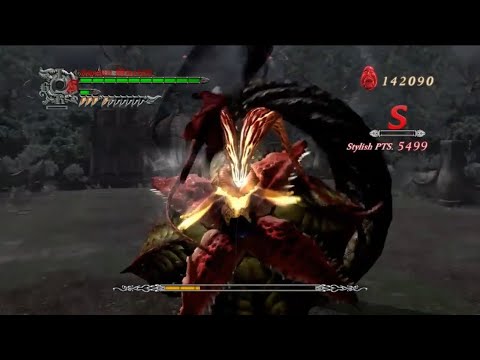 Devil May Cry 4 SE (PS4) - 100% Walkthrough - Mission 13 (New Game + S Rank + Turbo)