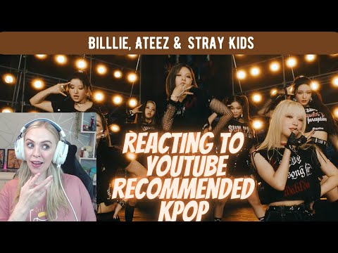 Reacting to Youtube Recommendations (KPOP edition) (Ateez, Billie & Stray Kids)