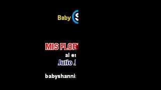 JULIO JARAMILLO - MIS FLORES NEGRAS (DEMO karaoke baby shannia)