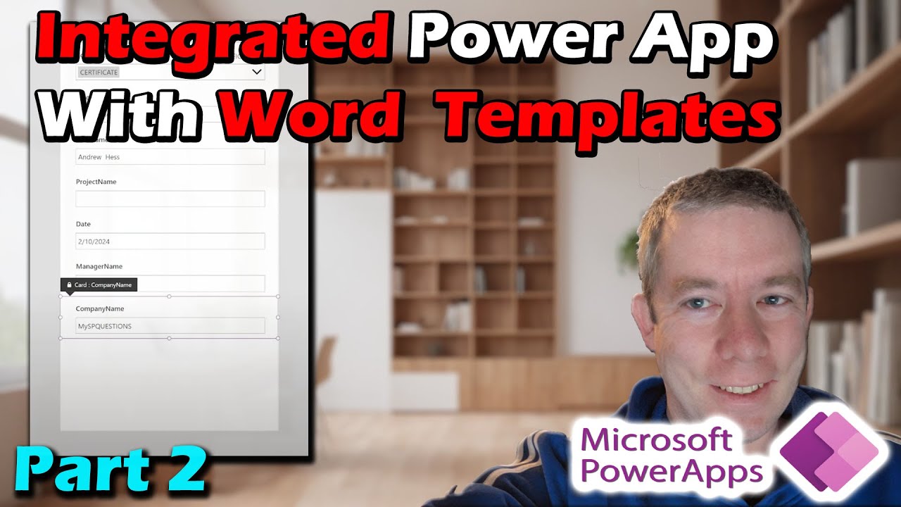 Power App Integration with Word - Step by Step