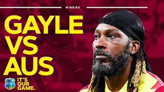 The Universe Boss With Bat & Ball | Chris Gayle's All-Round Display | West Indies v Australia