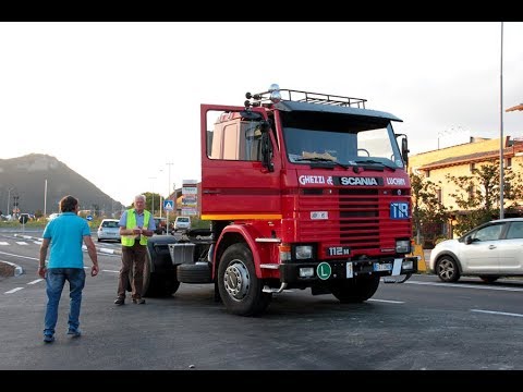 Lo SCANIA 112  rinasce dopo minuti di agonia