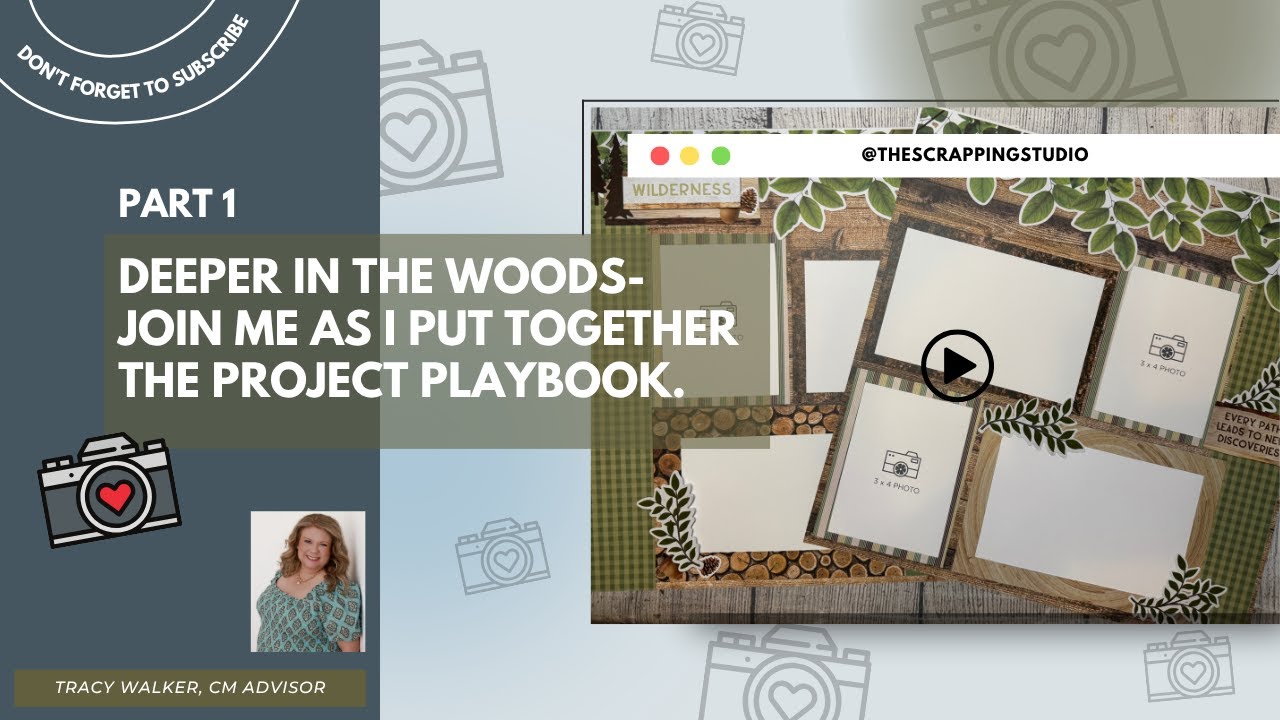 Creative Memories Project Playbook Hack You NEED to See! | Deeper in the Woods Project Playbook