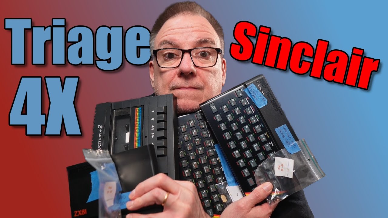 Triaging Some Broken Sinclair Computers.