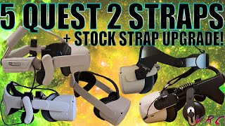FIVE Oculus Quest 2 Straps COMPARED + HUGE Stock Strap UPGRADE from VR COVER