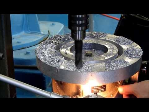 Making of sight glass flanges