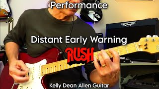 Distant Early Warning - Rush (Alex Lifeson). Guitar Cover KDA