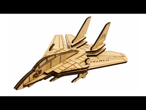 building a Fighter F14 Wooden model | Wooden toy making