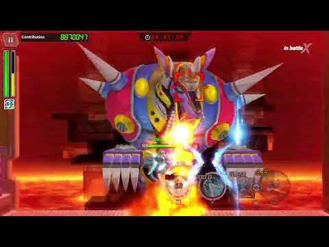MEGAMAN X DIVE - GUILD BOSS - WOLF SIGMA Ft. TODOS LOS DIVE ARMOR + DIVE CROSS