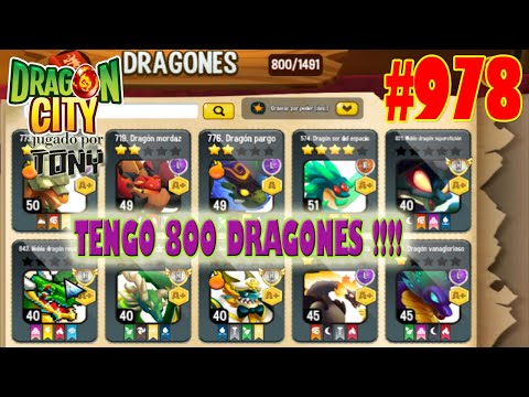 Dragon City "Capítulo 978 - Tengo 800 Dragones" por Tony