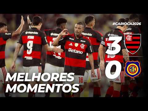 FLAMENGO 3 X 0 MADUREIRA | MELHORES MOMENTOS | CAMPEONATO CARIOCA (22/02/26)