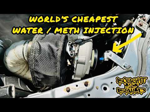 CHEAPEST METHANOL INJECTION KIT! WINDSHIELD WASHER PUMP???