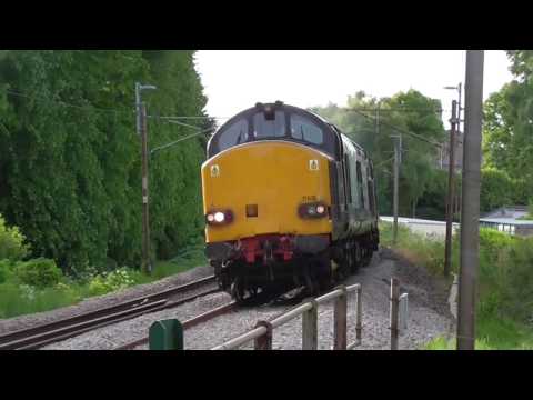 37612/37605 6k73 Sellafield - Crewe flasks, 31st May 2016 THRASH !!